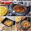 Silicone Magnet Air Fryer, 8 Pieces Magnetic Silicone Baking Paper for Hot Air Fryer Accessory, Baking Paper Kitchen Magnet Buckle for Ninja Cosori Phlips Panasonic - Image 8