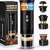 Portable Capsule Coffee Maker Compatible with Nespresso Dolce Gusto and Ground Coffee - 2026 Upgraded Version Coffe Machine - Universal Portable Coffee Maker with LED Display and More Capacity - Image 2