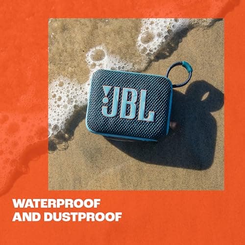 JBL GO 4, Enceinte Bluetooth ultra-portable, son JBL Pro, basses percutantes, 7 heures d'autonomie, fonction Playtime Boost, résistante à l'eau et à la poussière IP67, rose - Image 6