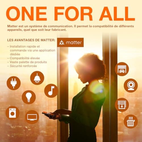 OSRAM SMART+ RGBW, lampe LED E27 avec Matter over Wifi, spécialement conçue pour ALEXA,remplace 100W, blanc chaud à blanc froid, 16 millions de couleurs RGB, pack de 1,non compatible avec appli SMART+ - Image 8