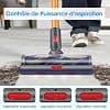 High Torque Brush for Dyson V11 Vacuum Cleaner, Anti-Tangle Brush Compatible with V15 V10 V8 V7, Adjustable Airflow, Ideal for Smooth Floors and Carpets - Image 7