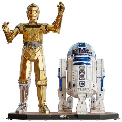 4D Build -4D Build, C-3PO and R2-D2 Star Wars Collectable, Construction Toys, 3D Puzzle for Adults and Teens, 416 Pieces, Ages 12+ (Spin Master 6074268) - Image 8