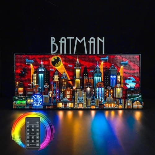 Remote Lighting Kit for Lego 76271 Batman: The Animated Series Gotham City LED Lighting Kit - Image 2