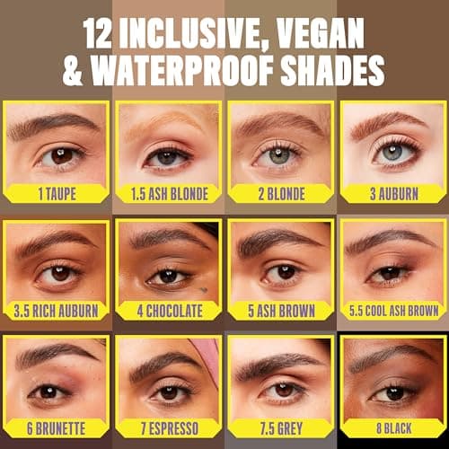 NYX Professional Makeup Crayon à Sourcils Micro Brow Pencil, Crayon Ultra-Fin Double-Embout avec Mine Rétractable et Goupillon, Teinte : Brunette (06) - Image 5