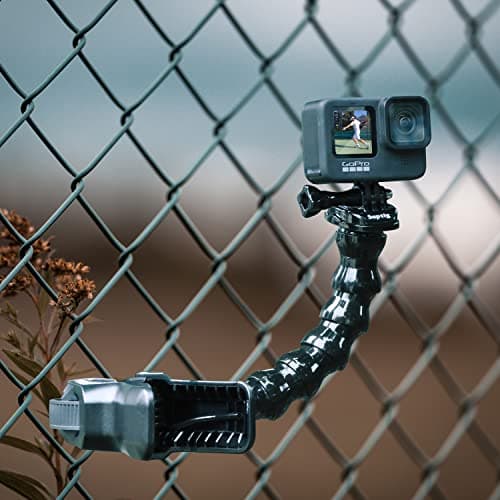 Suptig Flexible Jaws - Gooseneck Mount for GoPro Hero 13/Hero 12/Hero 11/Hero 10/9/8/7/6/5/4 Session Hero 3+ Hero 3, DJI osmo, Akaso, Insta 360, Arlo Pro Arlo Go - Image 6