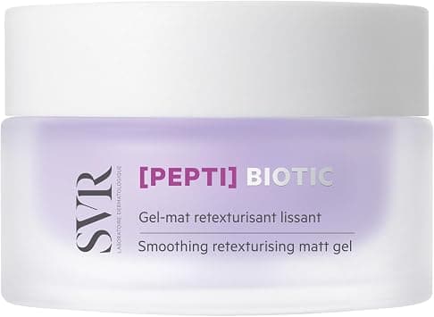 SVR – [PEPTI] Biotic – Smoothing Regenerating Gel Mat – Mattes, Smooths and Firms – For Combination to Oily Skin – Probiotics, Stabilized Vitamin C, Hyaluronic Acid, Peptides – 50 ml - Image 1
