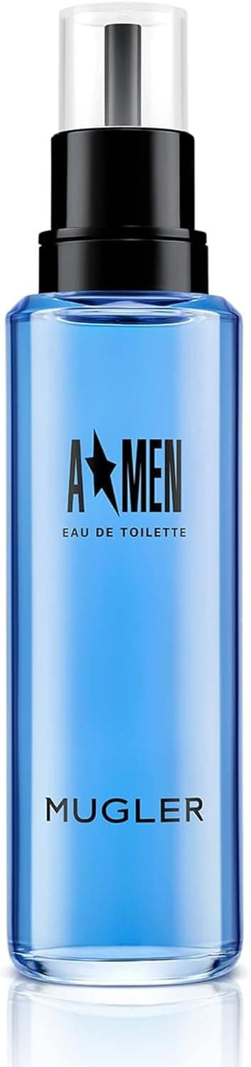 Mugler MUGLER A*MEN Men's Eau de Toilette Refillable Fragrance Oriental Woody Gourmand Male Fragrance