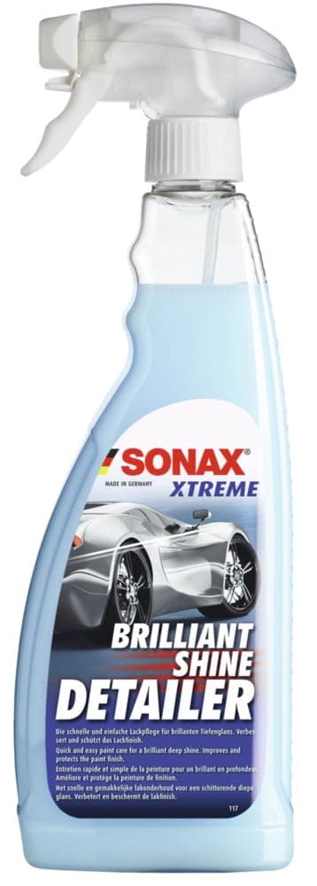 SONAX SONAX XTREME Brilliant shine detailer (750 ml) fast paint cleaner with water repellent protection and brilliant shine | Ref: 02874000-810