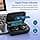 Wireless Earphones, Bluetooth 5.0 Intra Earphone 156H Playtime Stereo Earphone with Mic, IPX7 Waterproof Quick Charge Headset with USB-C LCD Charging Case for i Phone Samsung Android - Image 4