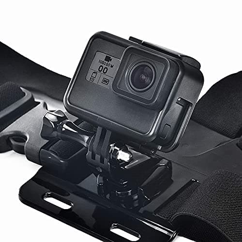 Chesty Mount Adjustable Chest Mount Harness Compatible with GoPro Hero and Action Cameras Sports - Full Chest Strap - Image 5