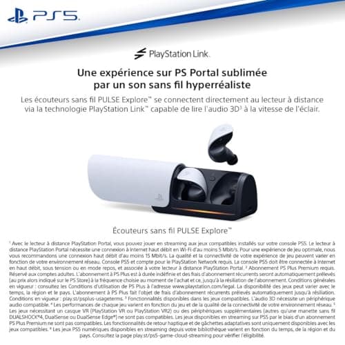 Playstation Sony, Lecteur à Distance Portal, Pour Console 5, Couleur : Noire - Image 7