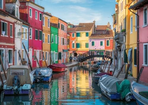 Ravensburger - Adult jigsaw puzzle - 1000 piece puzzle - Burano, Italy - Adults and Children from 14 years old - High quality puzzle - Cities & monuments - 12000623 - Image 2