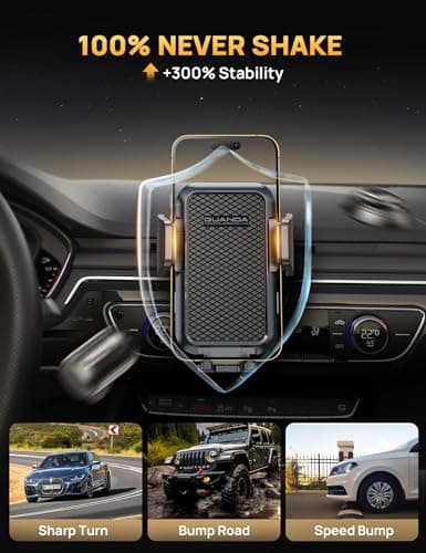 2024 Car CD Phone Holder, Stable Car Phone Holder, CD Slot, Car Mobile Phone Mounts, 360° Rotatable Universal for iPhone Samsung Smartphones - Image 8