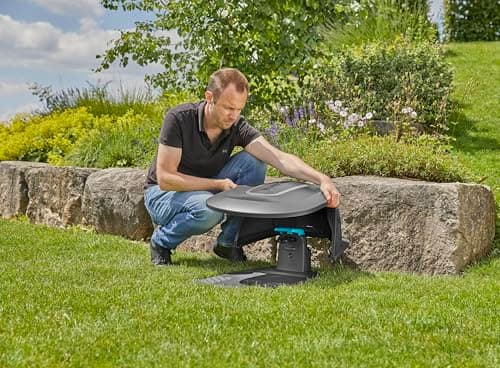 Gardena Robot mower shelter: optimal protection against sun and rain for robot mower and charging station (15020-20) - Image 6