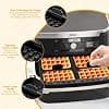 9 Pcs Air Fryer Accessories Silicone Air Fryer Mould for Ninja 10.4L AF500EU, Cosori Twinfry 10L, Silicone Waffle Mould for Ninja AF400EU, AF500EU, AF451EU, SL400, BPA Free - Image 5