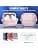 R-Fun For Samsung Galaxy Buds 3 / Galaxy Buds 3 Pro, Shockproof Protective Headphone Case with Secure Lock & Cleaning Kit, Pink - Image 3