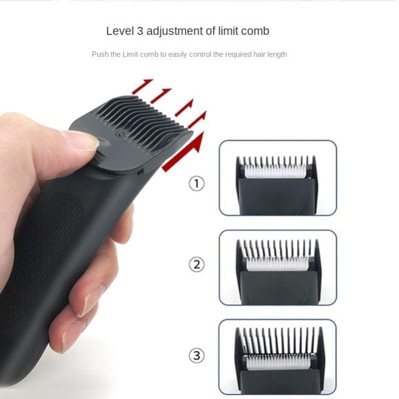 Body Hair Trimmer for Men - Pubic Hair Trimmer with Ceramic Blade Heads, Ball Shaver for Private Parties with LED Light and Display, IPX7 Waterproof Body Shavers for - Image 8