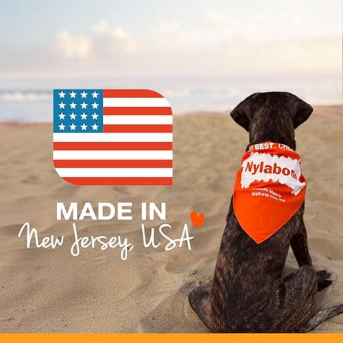 Nylabone Dura Heavy Duty Chew Toy, Bacon Aroma Chew Toy for Extreme Chewing Dogs, Large, Fits Large Dogs up to 23 Kilograms - Image 8