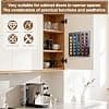 Black Acrylic Nespresso Capsule Holder - Organize 35 Original Nespresso Capsules - Wall Mounted Capsule Storage Ideal for Kitchen, Office or Living Room (No Magnetic Drilling/Adhesive) - Image 5