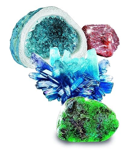 Clementoni | Science & Game - Crystals & Gemstones for Kids 8+ | Geology & Chemistry Science Kit | Crystal Experiments to Make at Home | Educational Game Gift Girl Boy - Image 4
