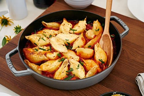 STAUB Chistera Cast Iron Sauté Pan, Diameter 28 cm, 3.7 L, Matt Black - Image 5