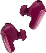 Bose QuietComfort Ultra Écouteurss (2e gén), écouteurs sans Fil à réduction de Bruit, Jusqu’à 6 Heures d’autonomie, Indice de Protection IPx4, Son immersif, Basses Profondes, Prune Intense