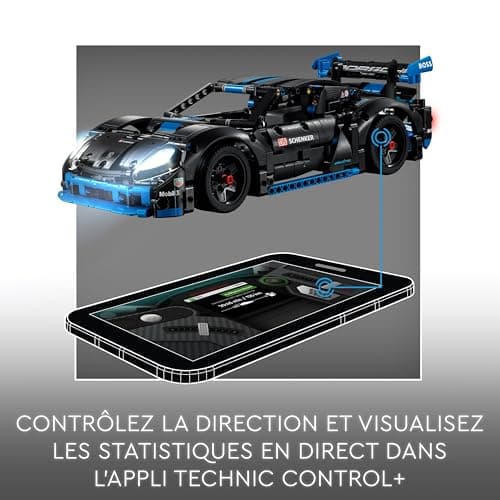 LEGO Technic Voiture de Course Porsche GT4 e-Performance - Modèle Télécommandé - Cadeau Interactif pour Les Enfants Garçons et Filles Qui Aiment Les Véhicules de Luxe à Partir de 10 Ans 42176 - Image 6