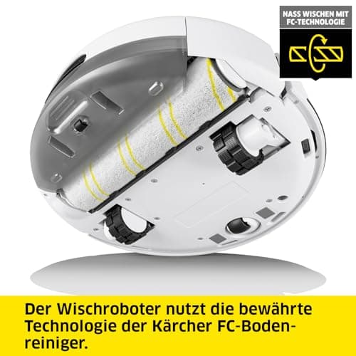 New KARCHER RCF 3 - Robot Laveur de sols connecté - Autonomie 120 Min - Rouleau de Nettoyage - Navigation LiDAR - Programmable - Image 6
