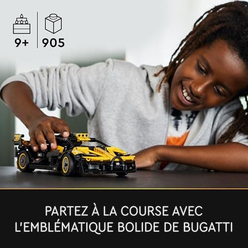 LEGO 42151 Technic Le Bolide Bugatti, Jouet Voiture de Course pour Enfants dès 9 Ans, Maquette à Construire de Véhicules Iconiques à Collectionner - Image 4