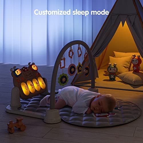 TUMAMA Musical Toy Mat, Play Mat and Games, Music Mat for Baby Activity Mat for Toddlers Boys Girls Gift (Rabbit) - Image 5