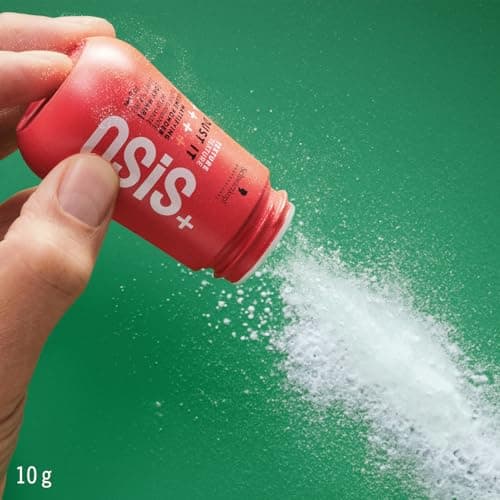 Schwarzkopf Professional OSiS Dust It Mattifying Powder For Hair Texturizing Instant Volume Root Removal On Dry Hair Strong Hold 10g - Image 4