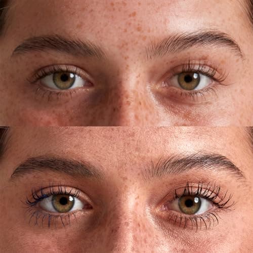 NYX Professional Makeup On The Rise Volume Liftscara, Mascara Volume Instantané, Brosse Sablier Élastomère, Formule Vegan, 10 ml, Couleur : Noir Mat - Image 7
