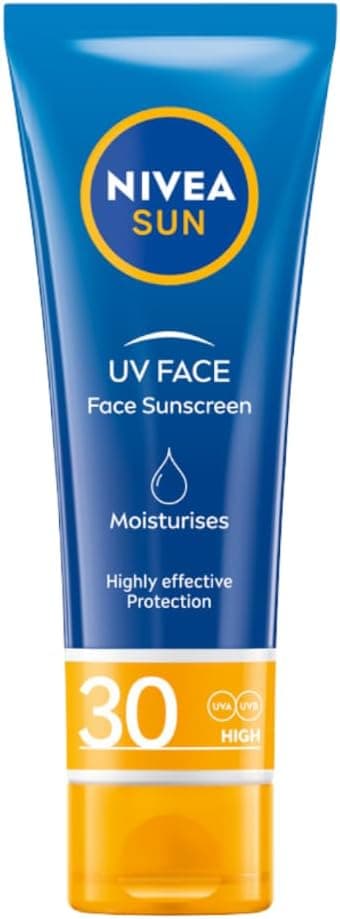 NIVEA SUN UV Face Light Moisturizing Face Sunscreen SPF30, 50 ml