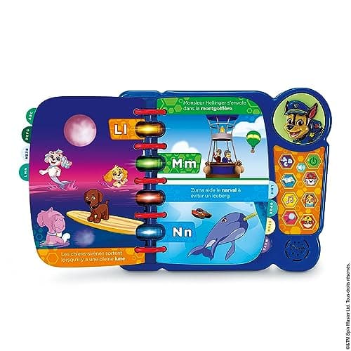 VTech - Paw Patrouille, My Mission Alphabet Game Book, Educational Games, Sound and Musical Book, Paw Patrol Toy, Gift for Children from 3 to 7 Years - English Content - Image 5