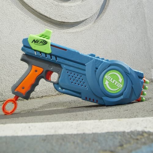 Nerf Elite 2.0, blaster Flipshots Flip-8 avec 2 fois 4 canons pivotants, capacité de 8 fléchettes, 8 fléchettes Nerf - Image 5