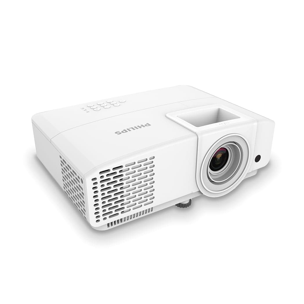 Philips, Propix 650, Professional Projector, DLP, Home Cinema, Advanced Image Correction, WXGA 1280 x 800 Pixels, Lumens: 4000 ANSI, White, 2.5 kg