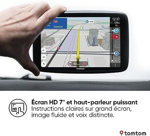 TomTom GO Superior GPS (6 Inch Screen, Traffic Info, Hazard Zone Alerts, World Maps, Quick Update Via WiFi, Fuel Price, Powered Magnetic Mount) - New Software - Image 5