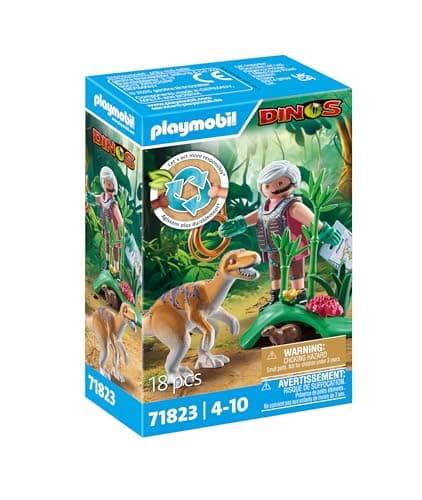 VELOCIRAPTOR +EXPLORATR +LASSO PLAYMOBIL PLL71823 - Image 2