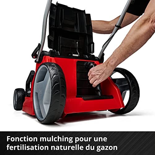 Einhell Cordless lawn mower GE-CM 43 Li M KIT Power X-Change (36V, cutting width 43cm, recommended area 500m²) Comes with 2 4.0 Ah batteries and charger - Image 7