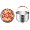 Steamer with Silicone Handle Fit Instant Pot Pressure Cooker for Vegetables - Image 6