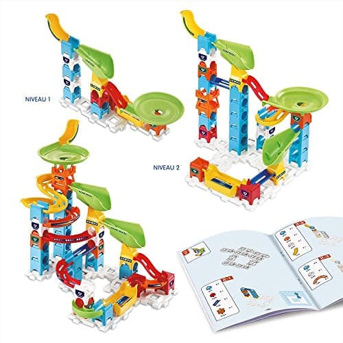 VTech - Marble Rush, Beginner Ball Circuit Set S200, Construction Set, 47 Pieces, 5 Balls, Gift for Children from 4 Years - Image 4