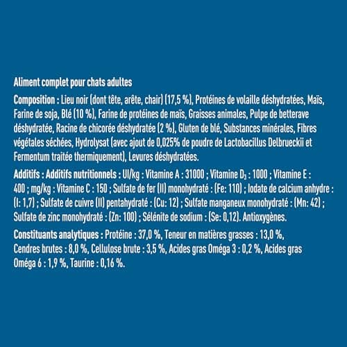 PURINA ONE SPÉCIAL Chat STÉRILISÉ Croquettes Lieu Noir 1,5kg - Image 5