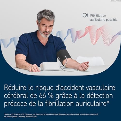 OMRON X7 Smart AFib Blood Pressure Monitor | Screening for Atrial Fibrillation with Every Blood Pressure Control | Clinically Validated, Including Pregnancy and Diabetes | Intelli Wrap Cuff 22-42cm - Image 5