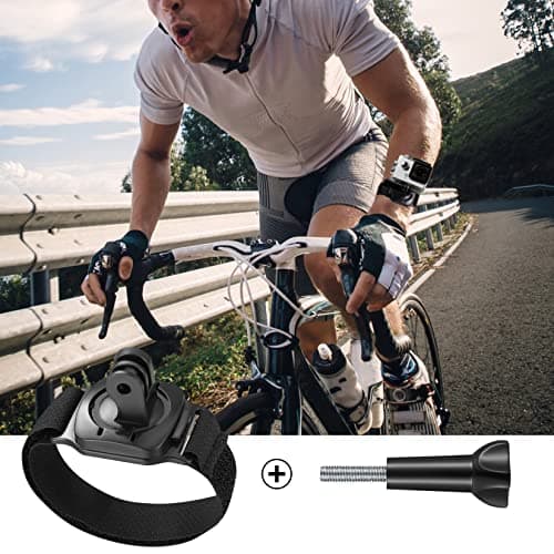 Compatibile Con GoPro 9-in-1 Accessories Kit, Chest Harness, Attachment Harness Headband, Wrist Clip Clip Backpack, Compatible with GoPro Hero 9 8 7 6 5, SJCAM, Insta360 - Image 5