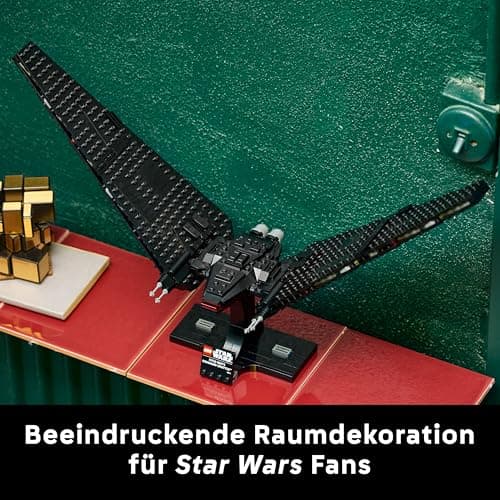 Lego Star Wars Kylo Ren Command Cabin - Kylo Ren Lego Shuttle with Printed Tiles, Lego 75406 - Image 8