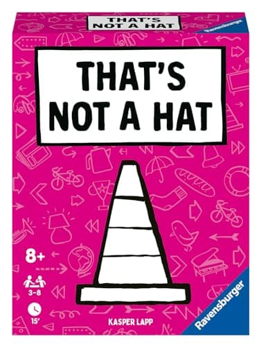 Ravensburger - That's Not a Hat - Jeu de Société Famille - Ambiance Mémoire Bluff - 3-8 Joueurs dès 8 Ans - Jeu de Cartes Nomade - 20954 - Image 4