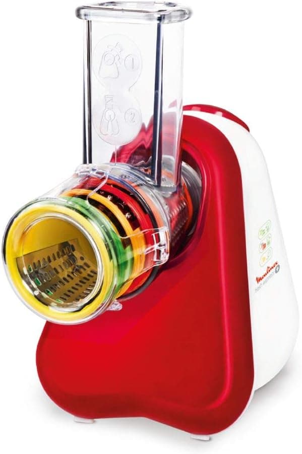 Moulinex DJ756G15 Fresh Express Plus Versatile Easy to Store Chopper / Vegetable Slicer