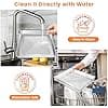 Cuisinart TOA-60 TOA-65 TOA-70 Air Fryer Pan & Basket, Toaster, Convection Oven, 30.5 x 29 cm, Stainless Steel Basket, Dishwasher Safe - Image 5