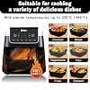 4 x Silicone Air Fryer Moulds, 4.5L-8L, Air Fryer Accessory for Moulinex, Russell Hobbs, Ninja, COSORI, Philips, Reusable Silicone Liners for Air Fryer, Microwave, Oven - Image 4
