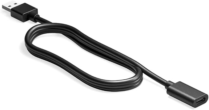 USB to USB-C Female Cable for SteelSeries Arctis 7X 7P Wireless Headset/Arctis 1 Wireless Gaming Headset - Image 1